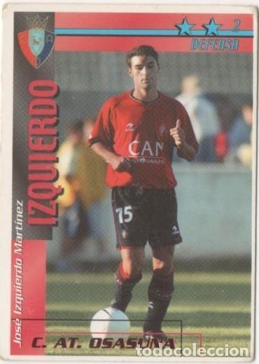 Sports collectibles: Cromo E00281: Fichas de la Liga 2003, Izquierdo: C.AT. Osasuna. Defensa - LFP