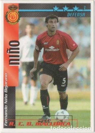 Sports collectibles: Cromo E00268: Fichas de la Liga 2003, Ni&ntilde;o: R.C.D. Mallorca. Defensa - LFP