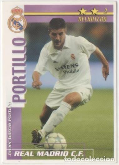 Sports collectibles: Cromo E00230: Fichas de la Liga 2003, Portillo: Real Madrid. Delantero - LFP