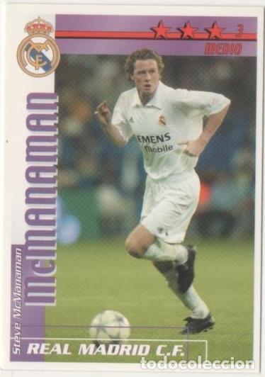 Collectionnisme sportif: Cromo E00239: Fichas de la Liga 2003, McManaman: Real Madrid. Medio - LFP
