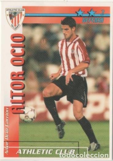 Coleccionismo deportivo: Cromo E00043: Fichas de la Liga 2003, Aitor Ocio: Atletic Club Bilbao. Defensa - LFP