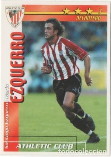 Coleccionismo deportivo: Cromo E00053: Fichas de la Liga 2003, Ezquerro: Atletic Club Bilbao. Delantero - LFP