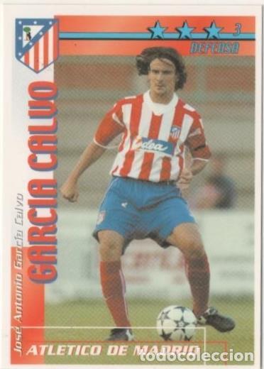 Coleccionismo deportivo: Cromo E00108: Fichas de la Liga 2003, Garc&iacute;a Calvo: Atletico de Madrid. Defensa - LFP