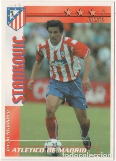 Sports collectibles: Cromo E00114: Fichas de la Liga 2003, Stamkovic: Atletico de Madrid. Medio - LFP