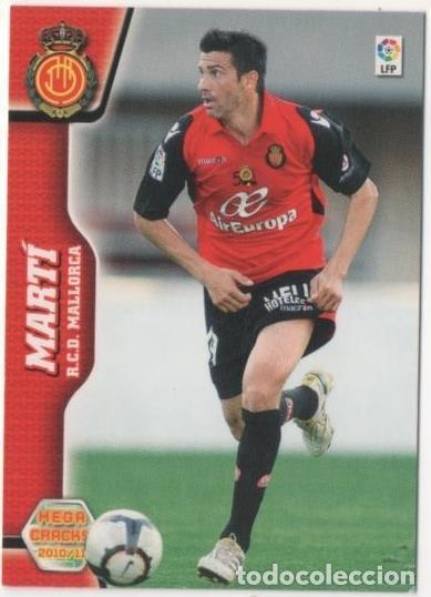 Coleccionismo deportivo: Cromo E00470: Album 2-Mega Cracks 2010-11, Mart&iacute;: R.C.D. Mallorca. Medio - LFP