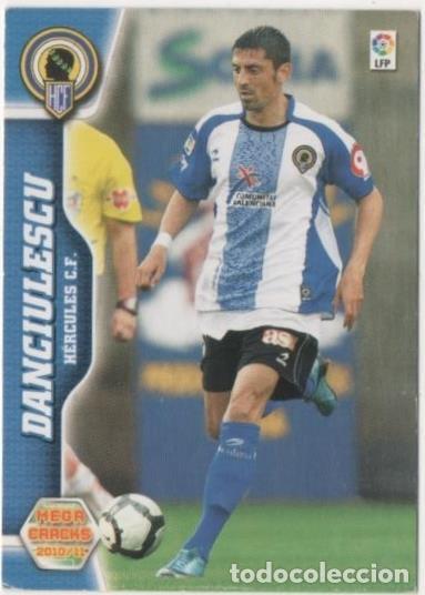 Collezionismo sportivo: Cromo E00497: Album 2-Mega Cracks 2010-11, Danciulescu: H&eacute;rcules C.F. Delantero - LFP