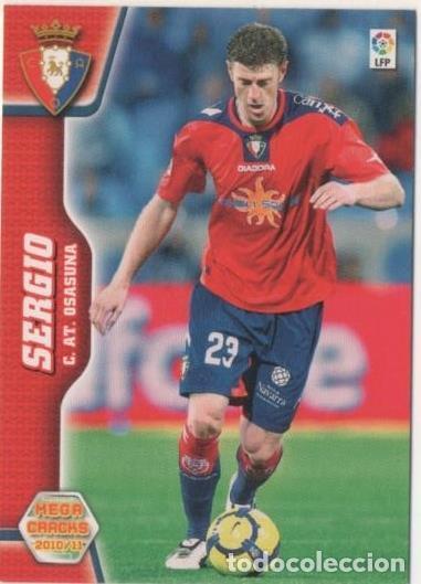 Collezionismo sportivo: Cromo E00480: Album 2-Mega Cracks 2010-11, Sergio: C.AT. Osasuna. Defensa - LFP