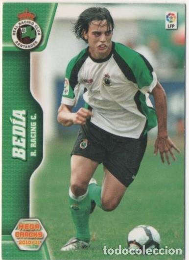 Collectionnisme sportif: Cromo E00487: Album 2-Mega Cracks 2010-11, Bed&iacute;a: R.Racing.C. Medio - LFP