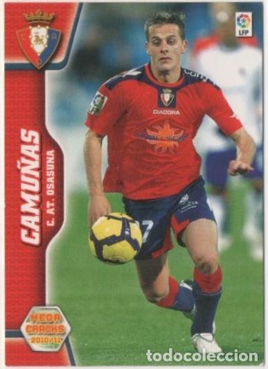 Collectionnisme sportif: Cromo E00488: Album 2-Mega Cracks 2010-11, Camu&ntilde;as: C.AT. Osasuna. Medio - LFP