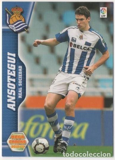 Collectionnisme sportif: Cromo E00439: Album 1-Mega Cracks 2010-11, Ansotegui: Real Sociedad. Defensa - LFP