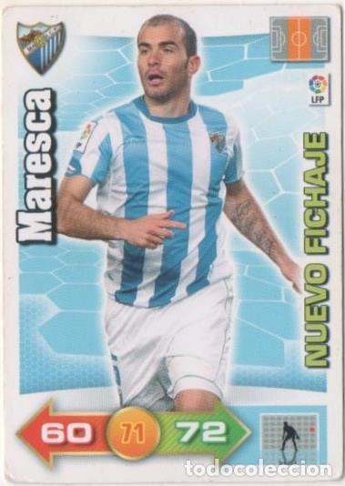 Collectionnisme sportif: Cromo E00463: Album 2-Trading Car Game 2010-11, Maresca: Malaga C.F. Medio - LFP