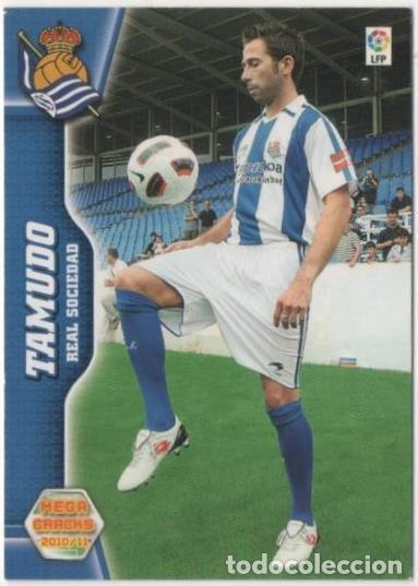 Collectionnisme sportif: Cromo E00454: Album 1-Mega Cracks 2010-11, Tamudo: Real Sociedad. Delantero - LFP