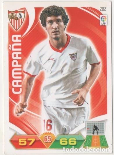 Coleccionismo deportivo: Cromo E00556: Album 2-Trading Car Game 2011-12, Campa&ntilde;a: Sevilla F.C. Medio - LFP