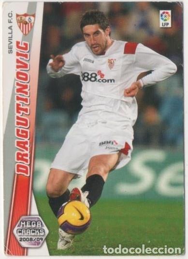 Collezionismo sportivo: Cromo E00561: Album 2-Mega Cracks 2008-09, Dragtinovic: Sevilla F.C. Defensa - LFP