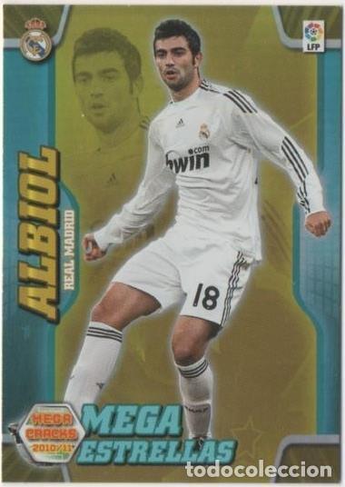 Sports collectibles: Cromo E00335: Mega Cracks 2010-11, Albiol: Real Madrid - LFP