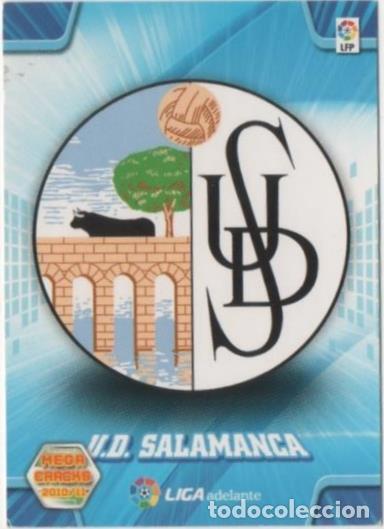 Colecionismo desportivo: Cromo E00401: Mega Cracks 2010-11, Escudo U.D. Salamanca - LFP