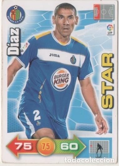 Colecionismo desportivo: Cromo E00395: Trading Card Game, 2010-11, Diaz: Getafe C.F. Defensa - LFP