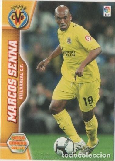 Colecionismo desportivo: Cromo E00369: Mega Cracks 2010-11, Marcos Senna: Villarreal C.F. Medio - LFP
