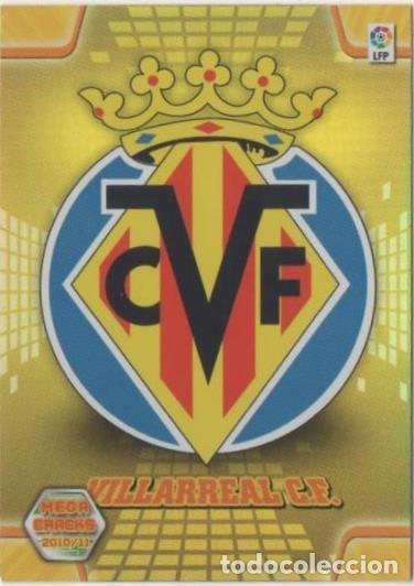 Colecionismo desportivo: Cromo E00367: Mega Cracks 2010-11 Escudo Villarreal C.F. - LFP