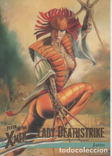 Collezionismo sportivo: Cromo E001486: Trading Cards. Fleer Ultra X-Men n&ordm; 33. Lady Deathstrike, Japan - Boris Vallejo