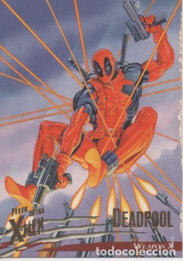 Sammelleidenschaft Sport: Cromo E001459: Trading Cards. Fleer Ultra X-Men. Deadpool Weapon X - Glenn Orbik