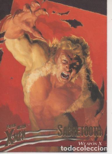 Sammelleidenschaft Sport: Cromo E001454: Trading Cards. Fleer Ultra X-Men n&ordm; 2. Sabretooth Weapon X - Glenn Orbik