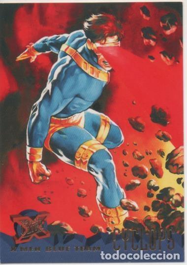 Collectionnisme sportif: Cromo E001226: Trading Cards '95 Fleer Ultra n&ordm; 95. X-Men, Blue Team- Cyclop - Ray Lago