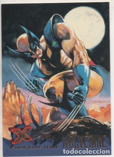 Collectionnisme sportif: Cromo E001222: Trading Cards '95 Fleer Ultra n&ordm; 99. X-Men, Blue Team- Wolverine - Ray Lago