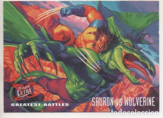 Sammelleidenschaft Sport: Cromo E001267: Trading Cards '95 Fleer Ultra n&ordm; 140. X-Men, Sauron vs Wolverine - Greg & Tim Hidebra