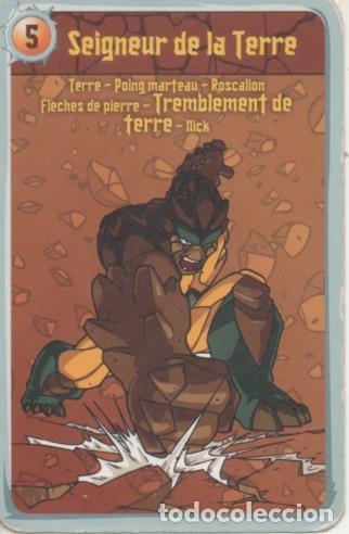 Colecionismo desportivo: Cromo E001349: Trading Cards. Gormiti. 5 Seigneur de la Terre - NULL