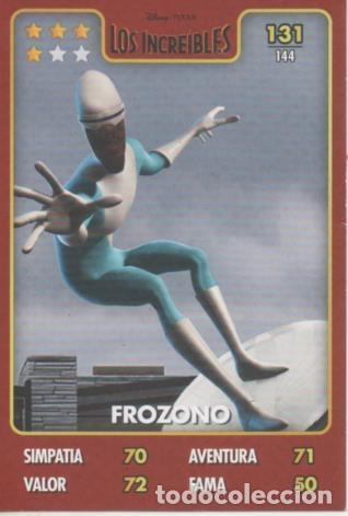 Coleccionismo deportivo: Cromo E001380: Trading Cards. Disney. Pixar. Los Increibles n&ordm; 131, Frozono - Disney-Pixar