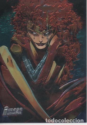 Coleccionismo deportivo: Cromo E001297: Trading Cards. Cyber Force n&ordm; 70, Misery - Marc Silvestri, Scott Williams