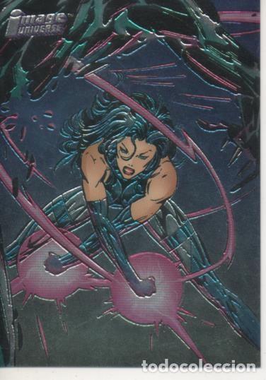Coleccionismo deportivo: Cromo E001292: Trading Cards. Cyber Force n&ordm; 62, Cyblade - Marc Silvestri, Scott Williams