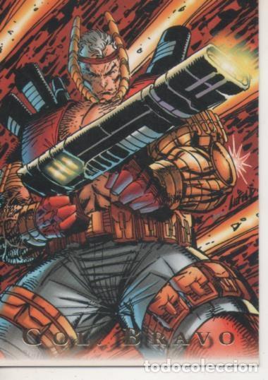 Coleccionismo deportivo: Cromo E001322: Trading Cards. Colonel Bravo and Younblood n&ordm; 58 - Rob Liefeld