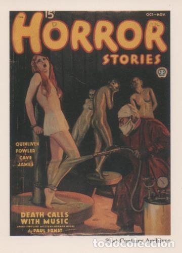 Collectionnisme sportif: Cromo E001972: Cards. Women in Terror n&ordm; 29, Horror Stories - Varios