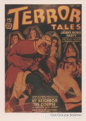 Collectionnisme sportif: Cromo E001985: Cards. Women in Terror n&ordm; 42, Terror Tales - Varios