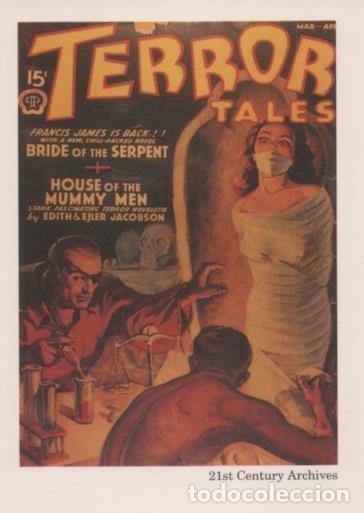 Collectionnisme sportif: Cromo E001990: Cards. Women in Terror n&ordm; 47, Terror Tales - Varios