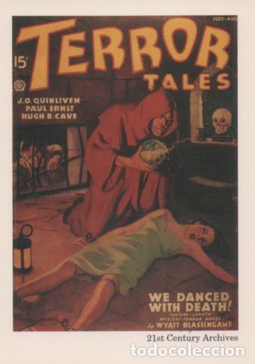 Collectionnisme sportif: Cromo E001970: Cards. Women in Terror n&ordm; 27, Terror Tales - Varios