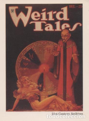 Collectionnisme sportif: Cromo E002009: Trading Cards. Weird Tales - Margaret Brundage