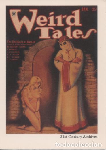 Collectionnisme sportif: Cromo E002011: Trading Cards. Weird Tales n&ordm; 10 - Margaret Brundage