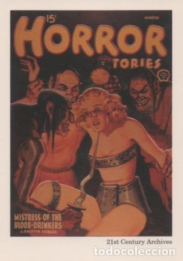 Collectionnisme sportif: Cromo E001999: Cards. Women in Terror, 15' Horror Stories - Varios