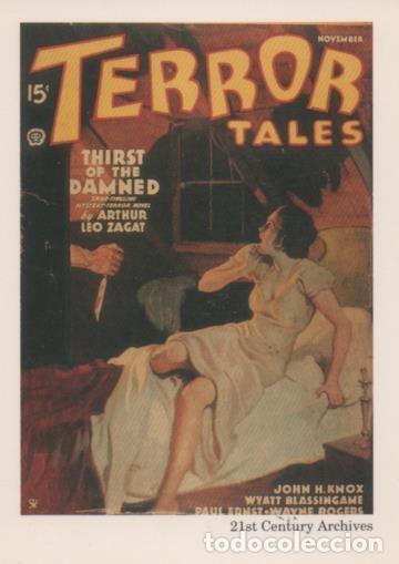 Collectionnisme sportif: Cromo E001961: Cards. Women in Terror n&ordm; 18, Terror Tales - Varios