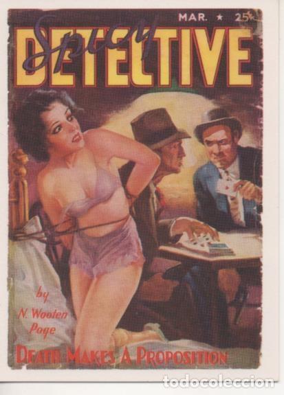 Collectionnisme sportif: Cromo E001915: Cards. Bizarre Detective n&ordm; 7, Death Makes a Proposition - N. Wooten Poqe