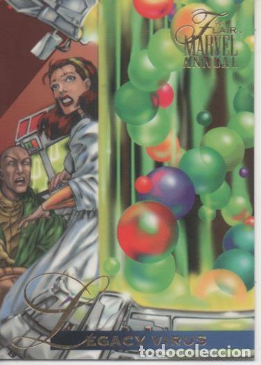 Collectionnisme sportif: Cromo E001905: Trading Cards. '95 Flair Marvel Annual. Legacy Virus - NULL