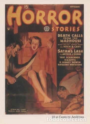 Collectionnisme sportif: Cromo E001958: Cards. Women in Terror n&ordm; 15, Horror Stories - Varios