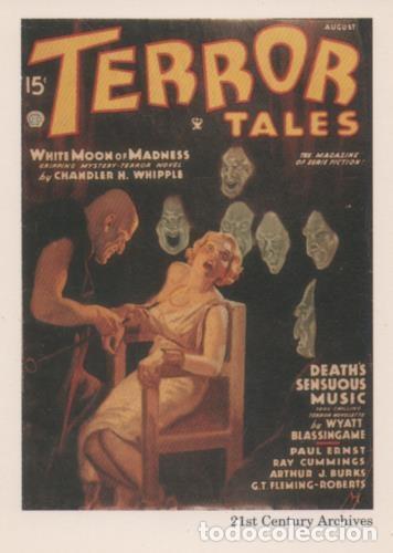 Collectionnisme sportif: Cromo E001956: Cards. Women in Terror n&ordm; 13, Terror Tales - Varios