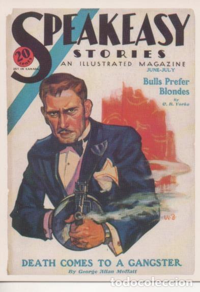 Collectionnisme sportif: Cromo E001941: Cards. Bizarre Detective n&ordm; 34, Speakeasy Stories - George Allan Moffat