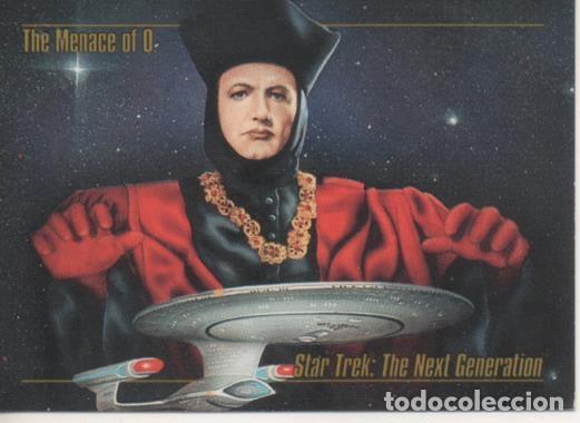 Colecionismo desportivo: Cromo E002128: Trading Cards. Star Trek: The Next Generation n&ordm; 49. The Menace of Q - Sonia B. Hilli