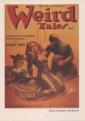 Colecionismo desportivo: Cromo E002054: Trading Cards. Weird Tales n&ordm; 54 - Margaret Brundage