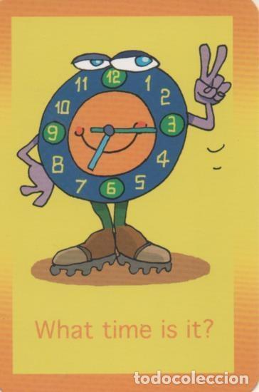 Collezionismo sportivo: Cromo E001713: Cards. What time is it?. 7:15 - NULL